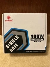 COOLMAX I-400 JD-450-I-400 400W Power Supply NEW Sealed
