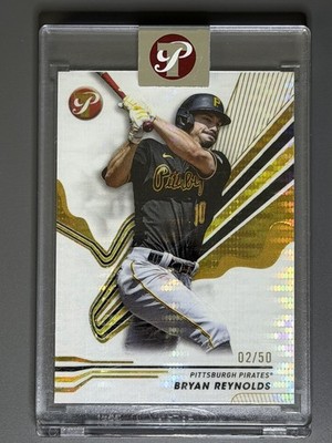 BRYAN REYNOLDS 2024 Topps Pristine Gold 2/50 #106 Pirates Encased!