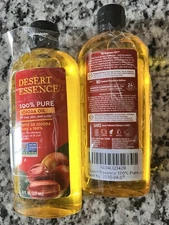 2- Bottles For Hair, Skin, Scalp Desert Essence 100% PURE JOJOBA OIL, “8 FL OZ”