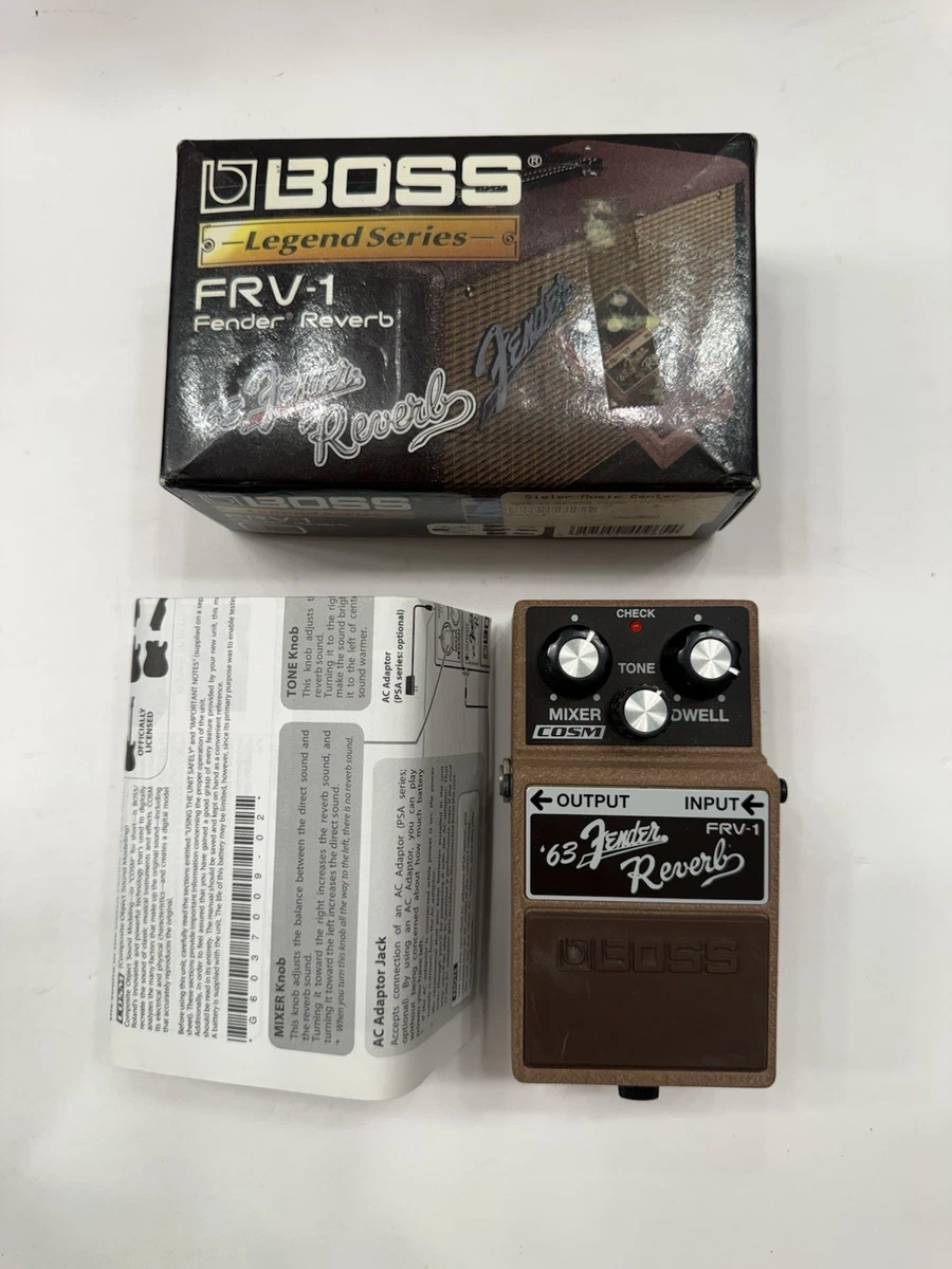 boss fender 63 reverb products for sale | eBay