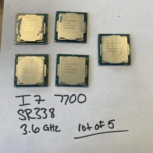Intel Core i7-7700 3.60GHz LGA1151 Quad Core Processor / CPU SR338