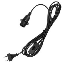 E14 Lampenfassung 3,5m Schalter Fassung Netzk...