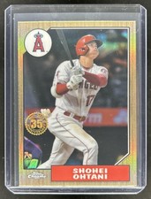 2022 Topps Chrome Shohei Ohtani 1987 #87BC-2 Angels