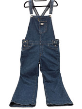Levis Bib Overalls Vintage Style Womens 2-Horse Brand Denim Blue Jean Farmcore