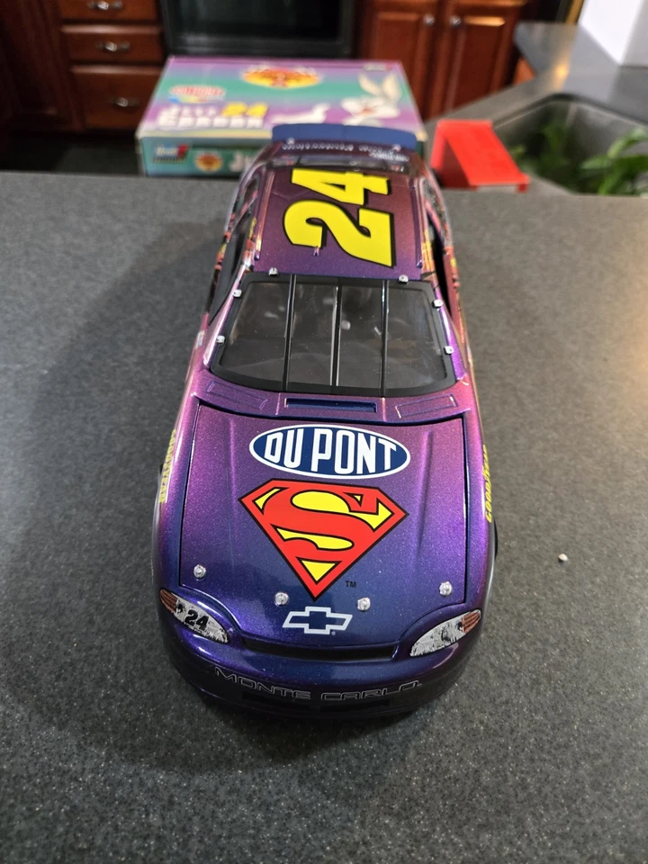 Revell 1:18 Scale Dupont Superman 1999 Monte Carlo Die-Cast Car Jeff Gordon #24 - Image 3 of 4