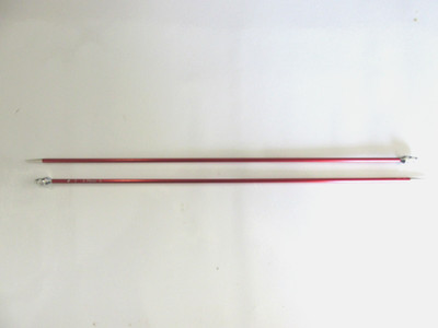 Signature Needle Arts 10'' Single Point Straight Knitting Needles US2 Stilletto