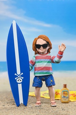 Child's Play 3 Ultimate Surf's Up Chucky Neca Collection Figure | eBay