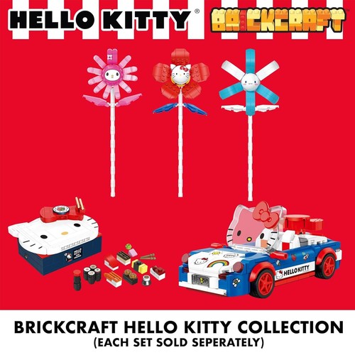 Sanrio Cinnamoroll Flower 80 Piece Brick Building Set - 第 8/8 張圖片