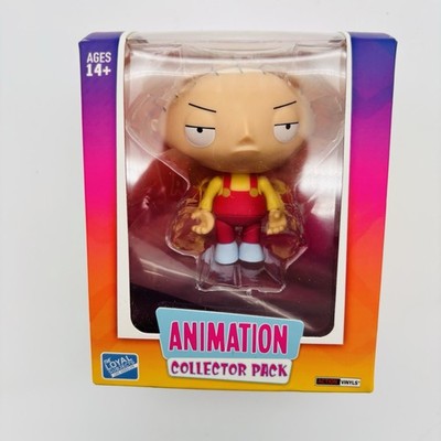 The Loyal Subjects Fox Animation Stewie Griffin With Rupert & Ray Gun Vinyl New