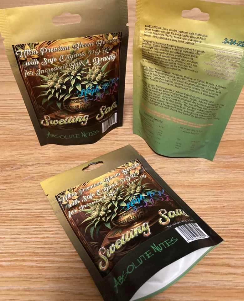 Sais de inchaço | reforço de flor | reforço de botões | reforço PK | fertilizante floral - Imagem 2 de 4