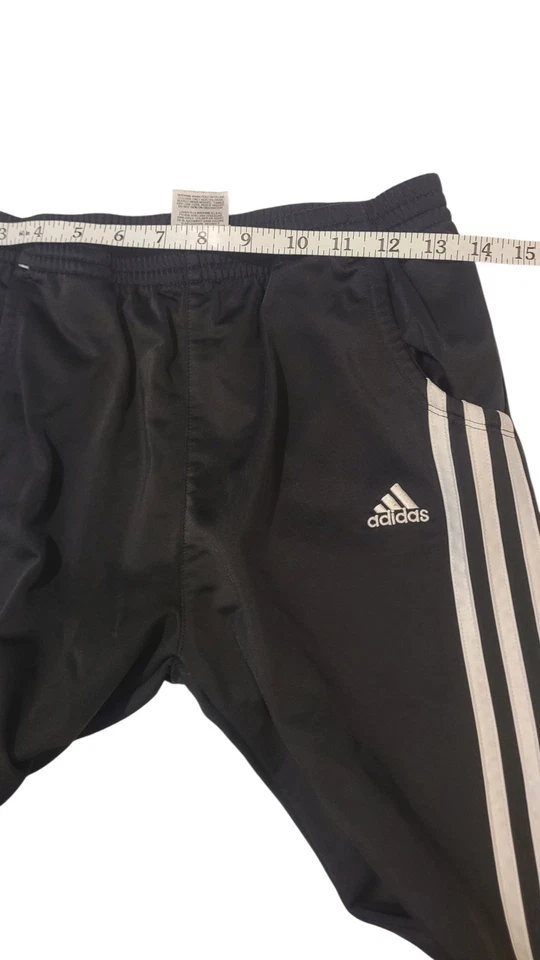 Pantalones de chándal Adidas para niños 14 rayas negras y blancas Foto 4 de 4
