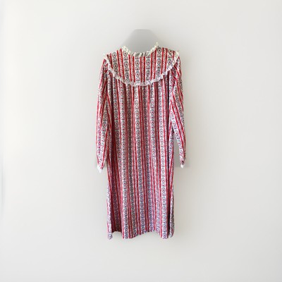 Lanz Of Salzburg Girls Nightgown Heart Classic Fleece Size XL 14