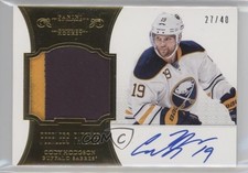 2012-13 Panini Dominion Peerless 27/40 Cody Hodgson #56 Patch Auto q2b