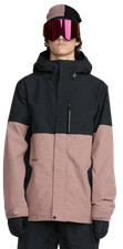 Giacca Snowboard Volcom L Ins Gore-Tex Jacket Black Malva