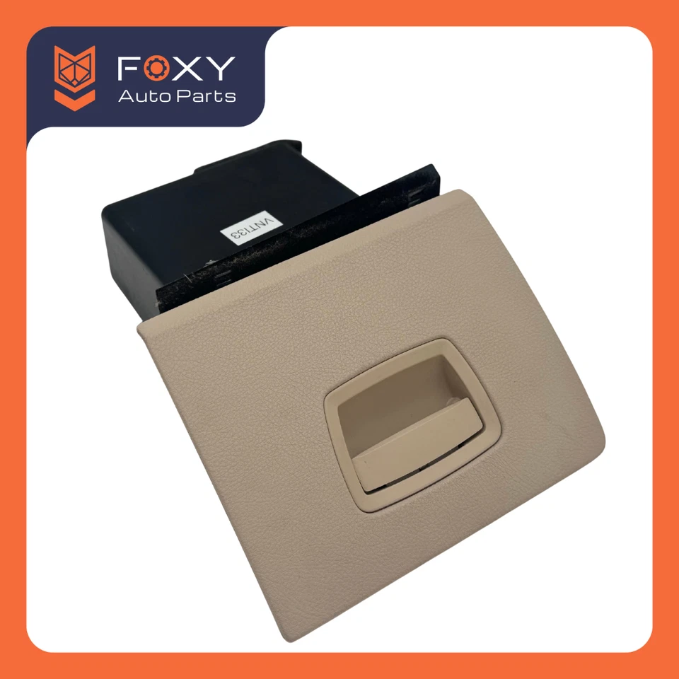 09-15 BMW 750Li 750i F01 Frontal Izquierdo Lado del Conductor Tablero Caja de Almacenamiento Bandeja de Contenedor Fabricante Original Foto 3 de 4