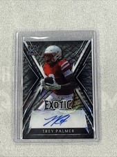 Trey Palmer RC 2023 Leaf Exotic Snakeskin Mojo Auto /7 Tampa Bay Bucs