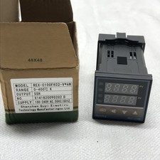 PID REX-C100 Temperature Controller  K Thermocouple Probe Sensor NEW OB19