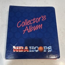 1991 NBA Card Binder– Michael Jordan, Magic Johnson, Larry Bird, AllStar Inserts