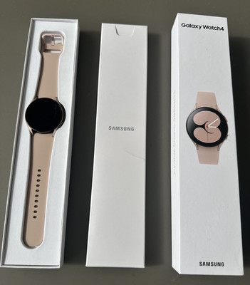 Samsung Galaxy Watch4 40mm LTE Pink Gold SM-R865U Smartwatch GPS WiFi w/ Box
