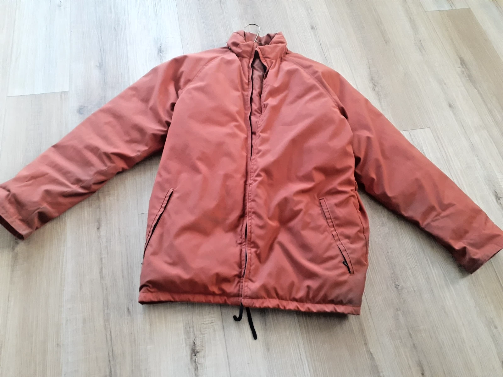 Vintage 1970s Large Frostline Kit Goose Down Parka Orange Color Good Condition image 1