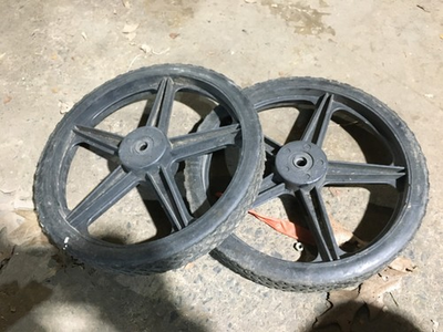 #ad LOT 2 Pressure Washer Wheel Assembly Briggs and Stratton Craftsman 196439GS $49.99