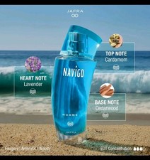 JAFRA Nav go Homme Eau de Toilette for Men 3.3 oz New Sealed Free Ship