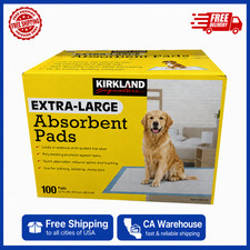 NEW Extra-Large Absorbent Dog Puppies Pads, Kirkland Signature 30x23 Quilted Top