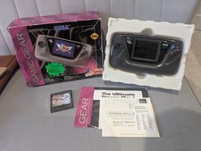 Sega Game Gear Console In Original Box With Insert + Sonic 2 NOT WORKING READ