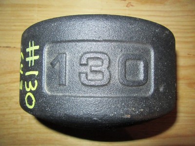 YORK Legacy Half 130 Pound Blob Grip Number Side 2nd Generation