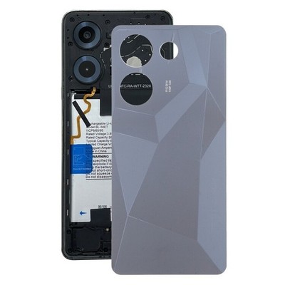 Für Tecno Camon 20 Pro Akku Backcover Schwarz