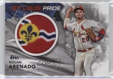 2022 Topps Series 1 City Flag Commemorative Relics Nolan Arenado Patch 06l3