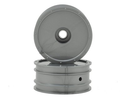 Custom Works Rubber Tire Dirt Oval Front Wheel (2) [CSW6252]