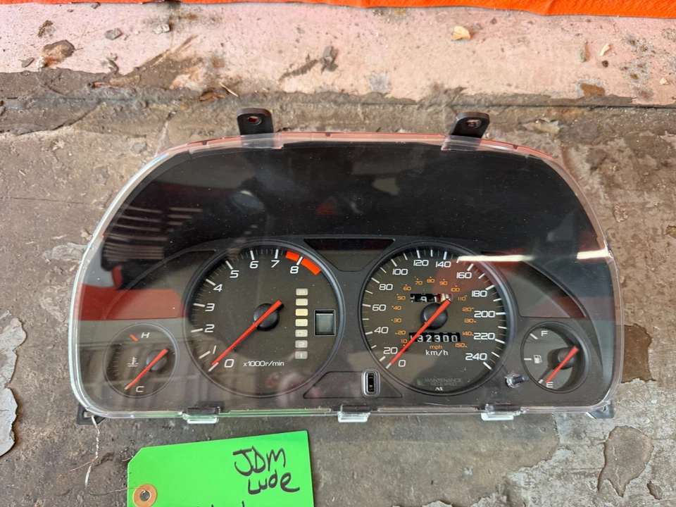 97-01 HONDA PRELUDE - AUTOMATIC INSTRUMENT GAUGE CLUSTER SPEEDOMETER -OEM #LUDE - Image 4 of 4