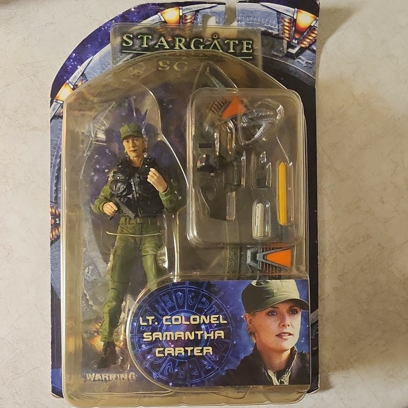 Stargate SG-1 Lt. Colonel Samantha Carter Figure 2006 (New in damaged box)