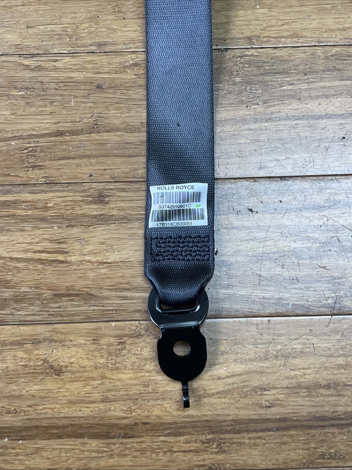 2017-2023 Rolls Royce Dawn RR6 Rear Left Side Seat Belt Retractor Black OEM