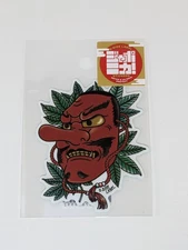 B-Side Label Sticker Tengu Japanese Noh Theater Mask Waterproof US SELLER