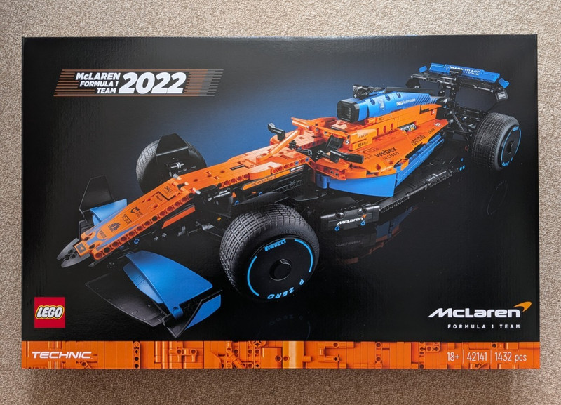 LEGO TECHNIC: McLaren Formula 1 Race Car (42141) - BRAND NEW & FREE POST