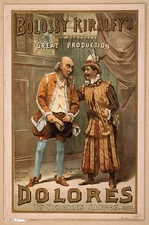 Photo:Dolores by Victorien Sardou., Bolossy Kiralfy's great production