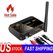 Bluetooth 5.3 Home Stereo Audio Receiver AUX USB Optical HD Music to RCA Adapter