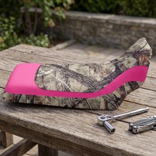 Yamaha Yfz 350 Banshee Seat Cover All Models Pink Camo Vinyl Seat Cover Yamaha Yfz 350 Banshee Seat Cover All Models Pink Camo Vinyl Seat Cover