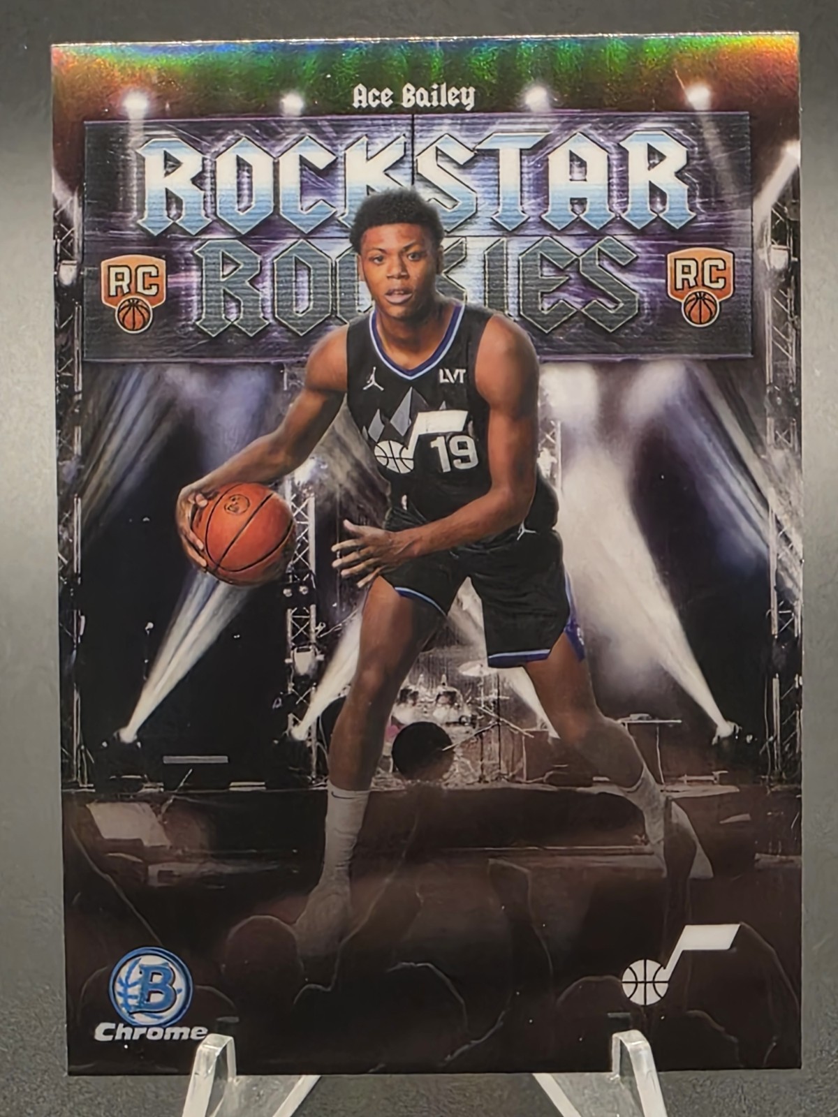 2025-26 Bowman Chrome #RR-5 Ace Bailey Rockstar Rookies Refractor (RC)