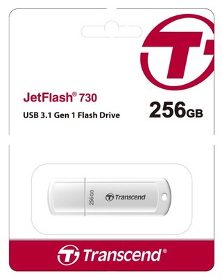 Transcend JetFlash 730 256GB USB 3.1 USB Stick 256 GB TS256GJF730 OVP