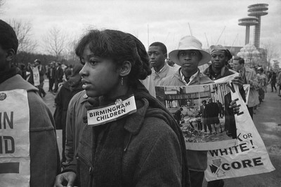 1965 Queens New York World Fair Civil Rights Protest Vintage Poster Photo 13x19