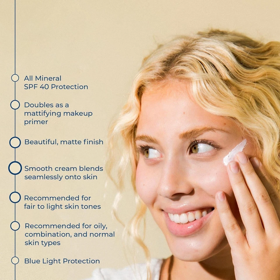 COTZ Face Prime & Protect Non-Tinted Mineral Sunscreen and Facial Primer...  - Image 4 of 4