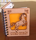 Ciudad Guzman Spiral Small Note Book with Cut-out Horse on the Front Cover Nwot