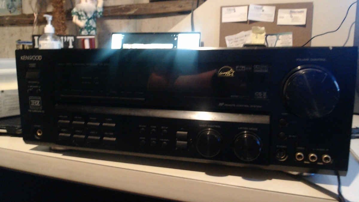 kenwood surround sound receiver thx vr-6070 | eBay