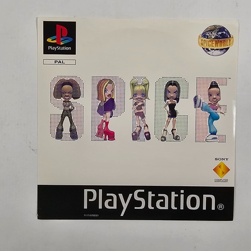 PS1 Playstation 1 Front Inlay Cover Spare Original Paperwork - Picture 11 of 15