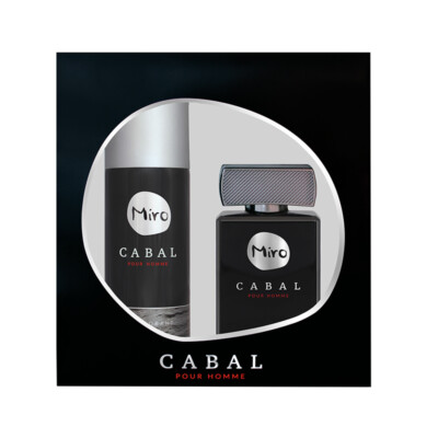 Miro Cabal pour Homme Geschenkset EdT 75ml+Deo 150ml