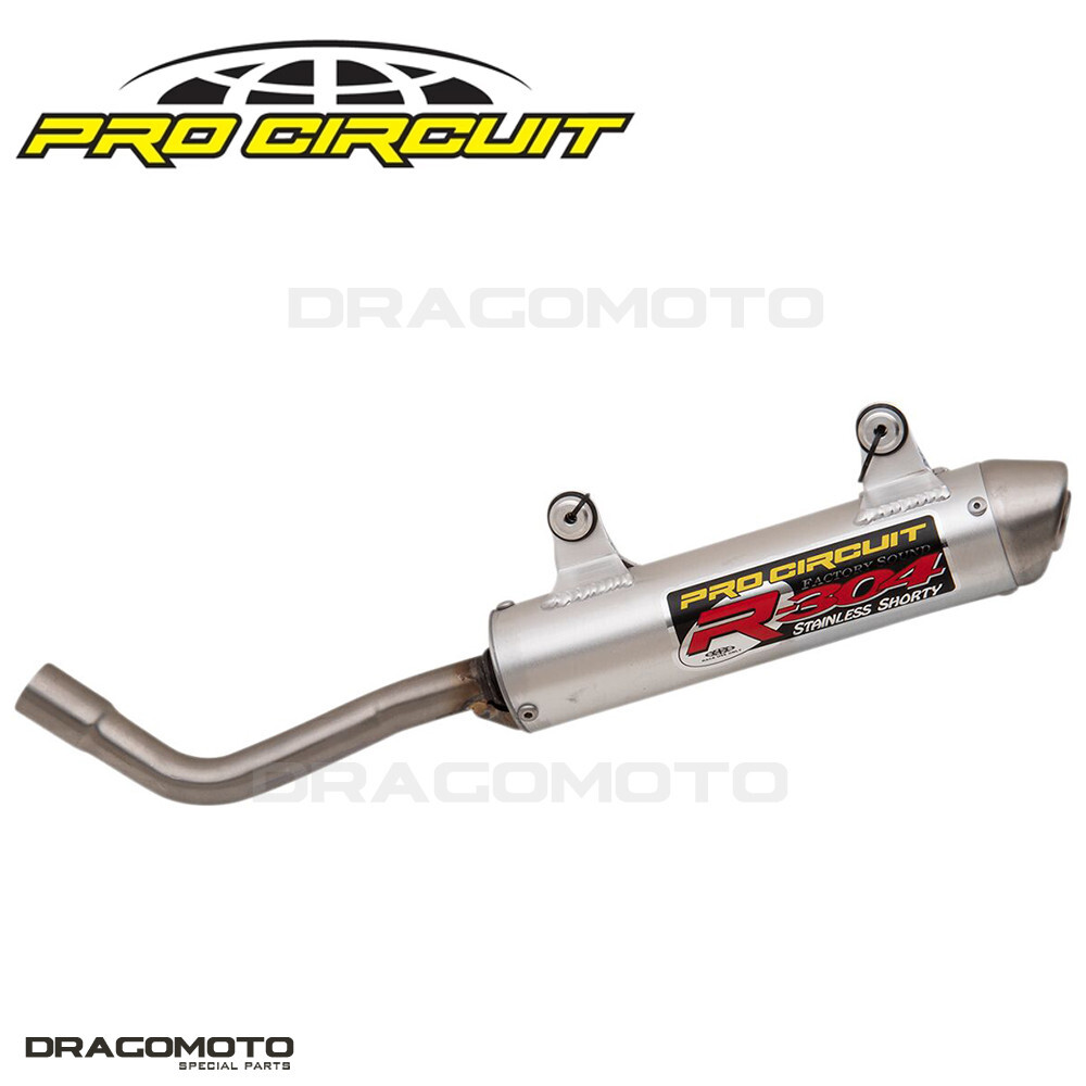 Pot échappement PRO CIRCUIT R-304 compatible HUSQVARNA TE 300 I 2019 silencieux 2T