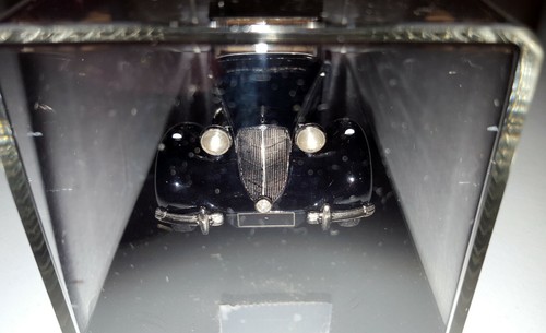 Rare EMC 1/43 1936 Mercedes Benz 540K Cabrio C 'Vanderbilt' Closed Top Up Black - Picture 8 of 10
